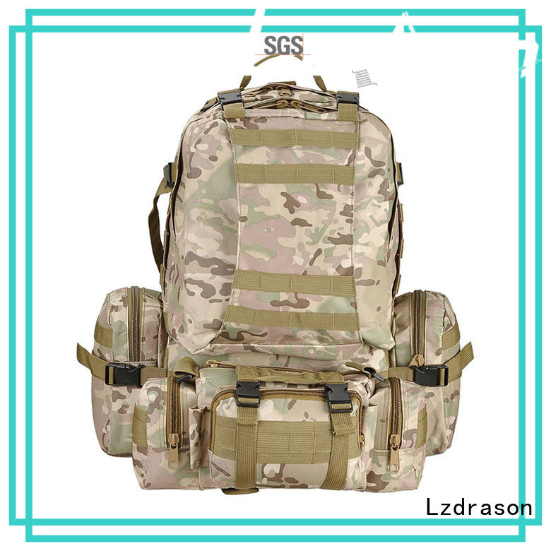 Lzdrason huge capacity military tactical backpack different function construction for military
