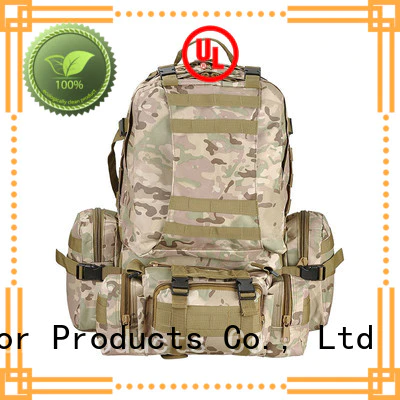 Pesin military canvas backpack china factory for long time Marching