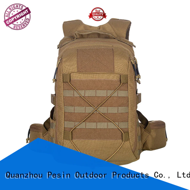 huge capacity military style backpack different function construction for outdoor use