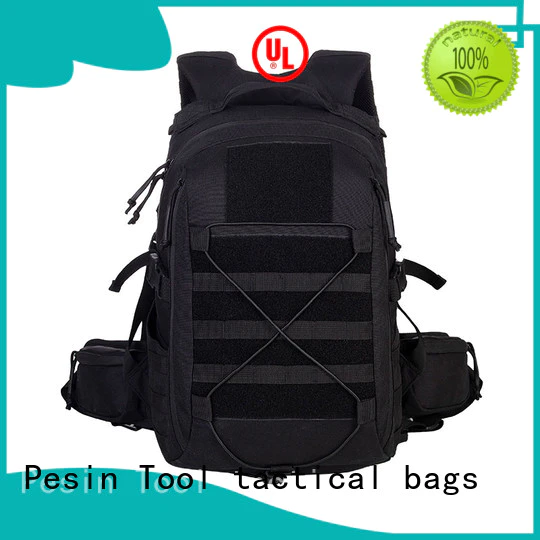 Pesin waterproof black tactical backpack Made in Burma for military