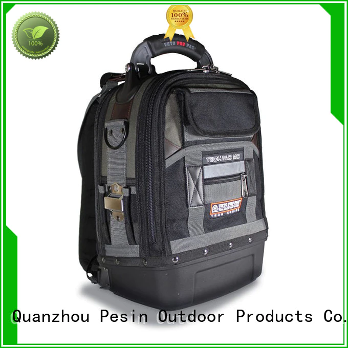 outdoor large tool bag polyester fabric for tradesmen