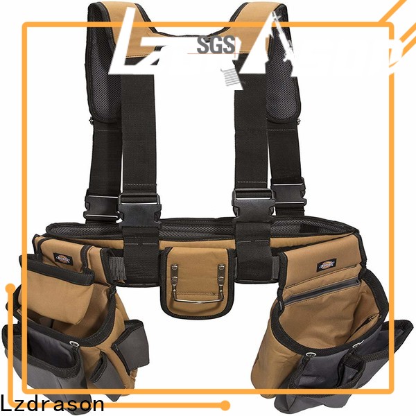 Lzdrason Top duffel tool bag multiple pockets for carpenter
