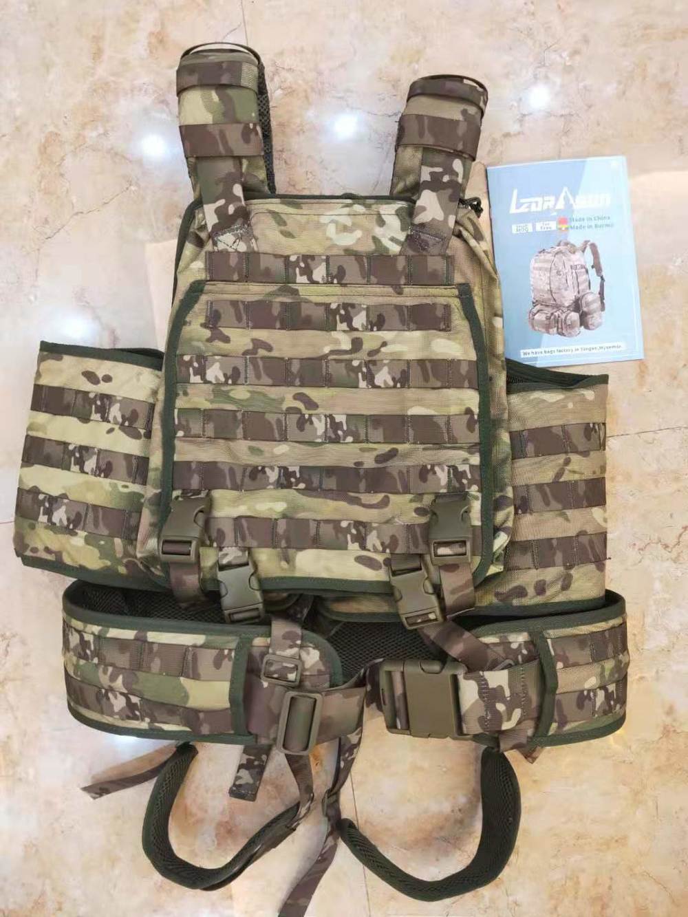 1000D cordura army tactical  MOLLE vest