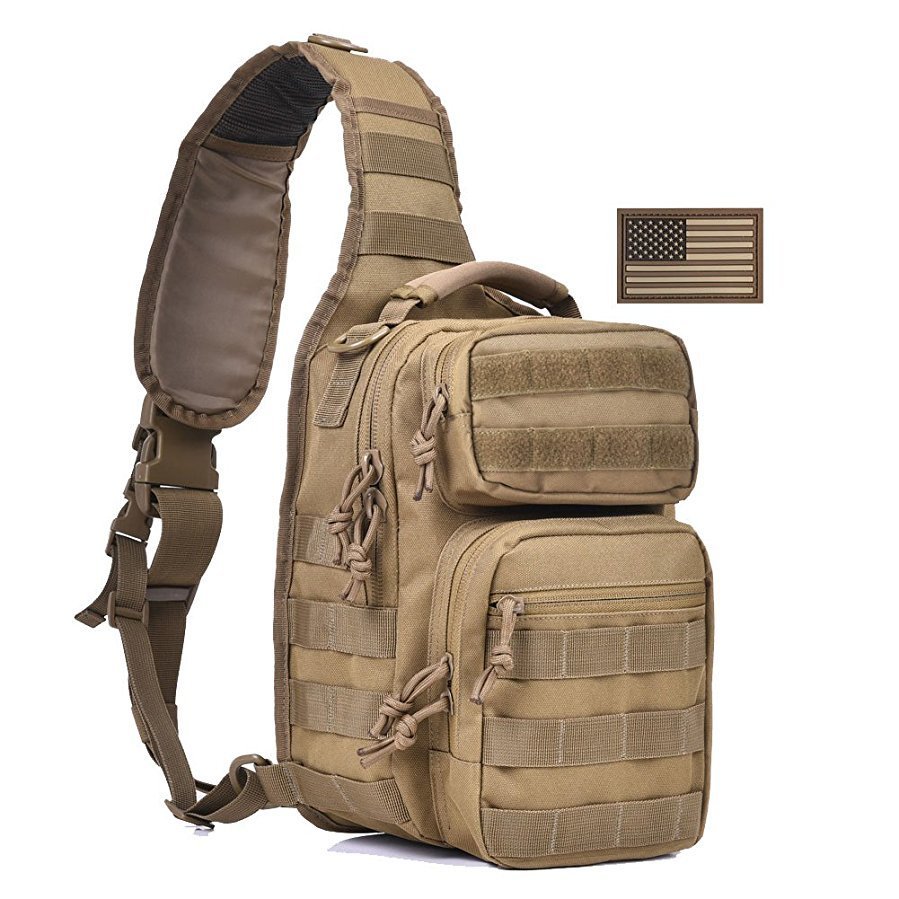 Tactical pack with sling strap