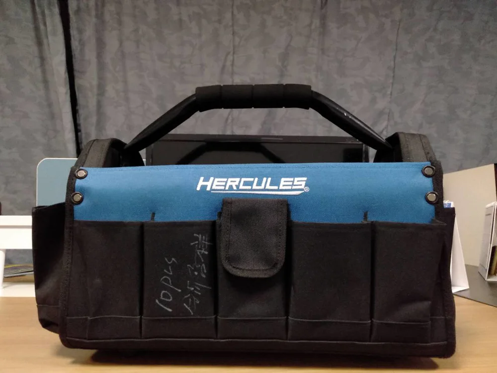 tool bags with large capacity heavy duty reinforced bottoms