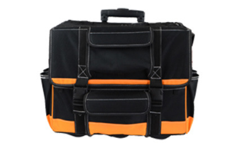 Multi-function pull rod box electrician tool bag