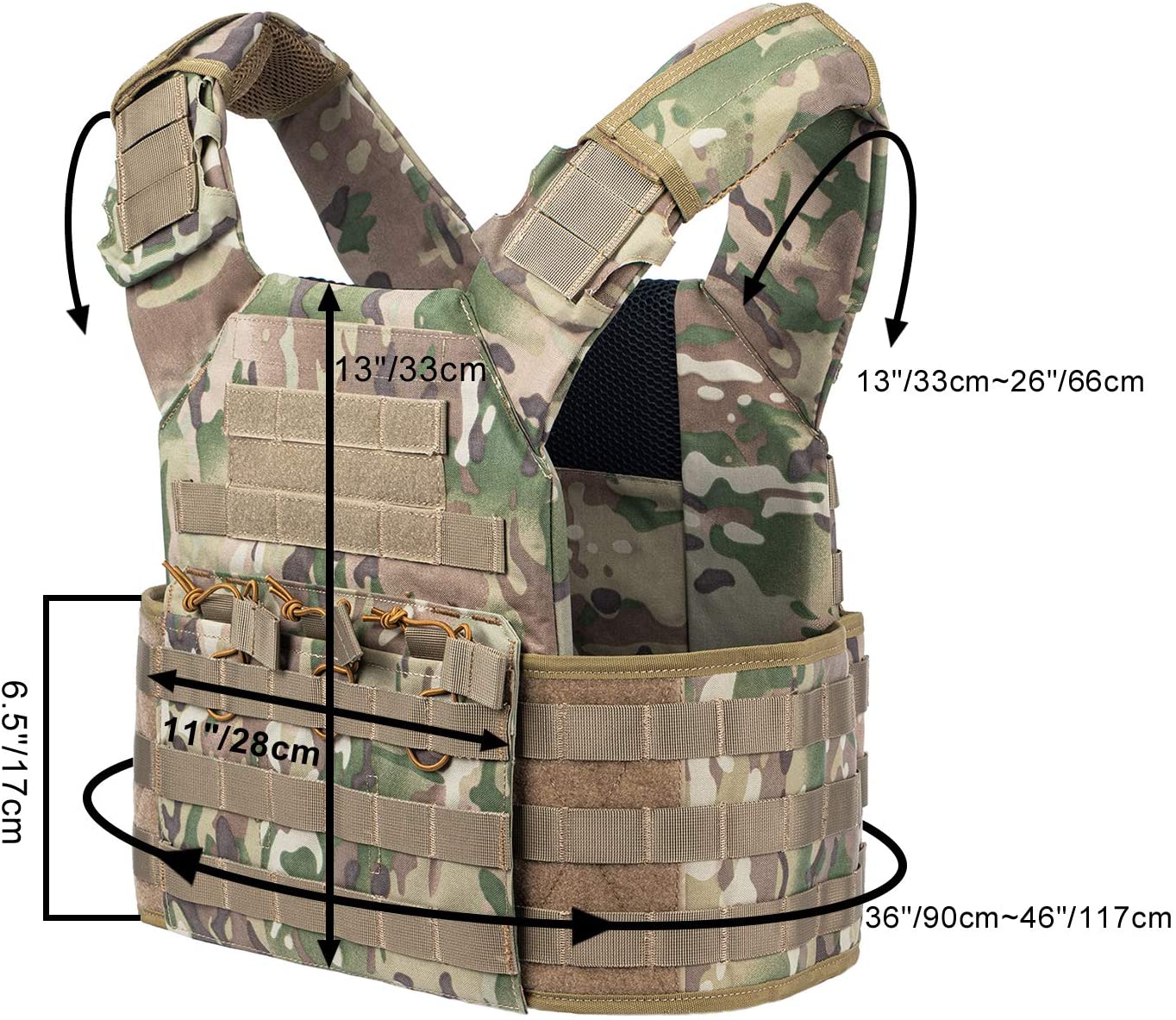 Latest molle gear straps Supply for army-2