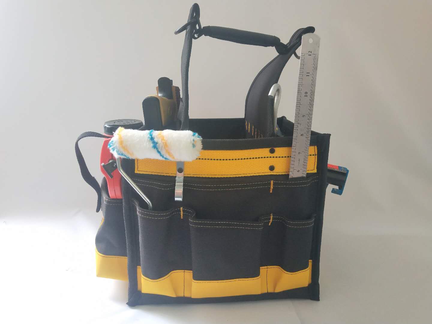 Lzdrason hard sided tool bag Ergonomic design for tradesmen-2