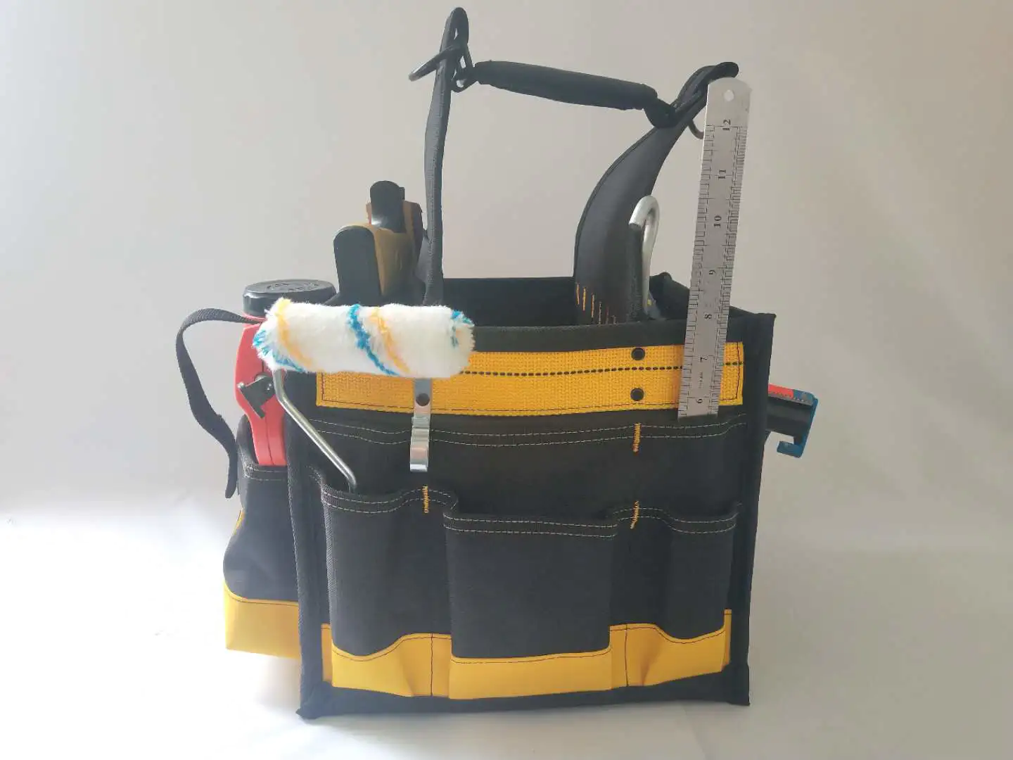 Lzdrason hard sided tool bag Ergonomic design for tradesmen