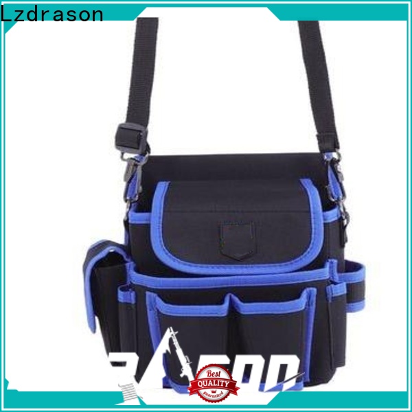 Bolso de mano para herramientas con ruedas Lzdrason, múltiples bolsillos para el trabajo