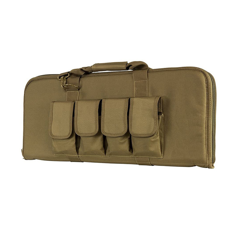 PS-GB004 Pro Tac Padded Double Handgun Case with Ballistic 600D Fabric Shooting