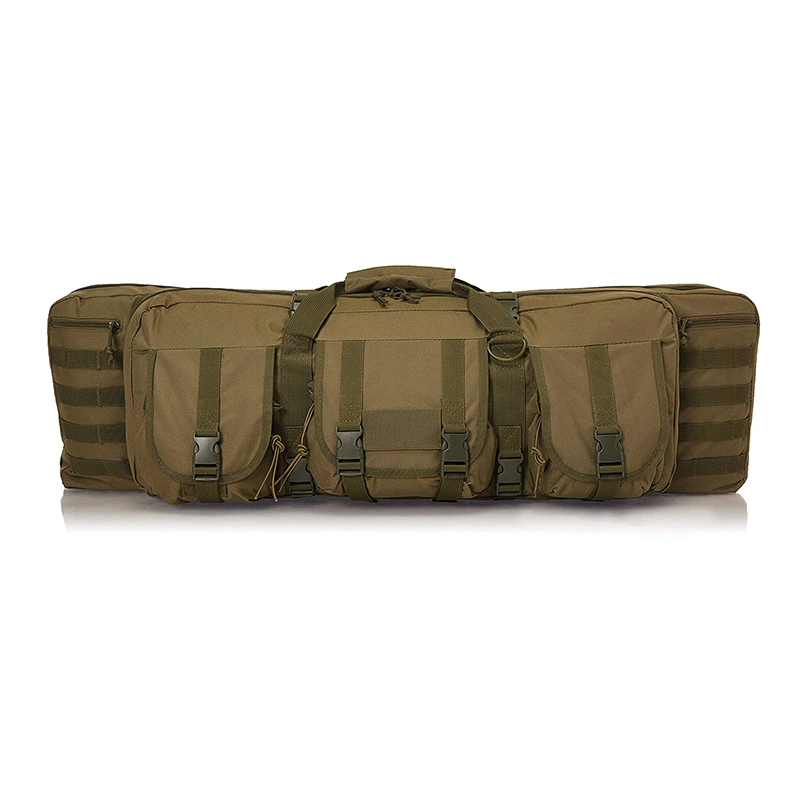 PS-GB005 Classic Tactical Double Long Rifle Pistol Gun Bag Lockable Compartment and Available Length in 36