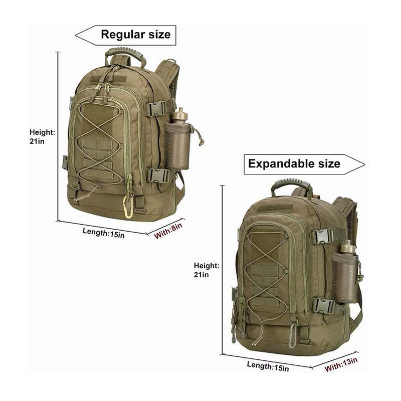 PS-TB2017 Military Tactical Backpack for Men 45L Army Pack Bag Molle Rucksack with waterproof polyester