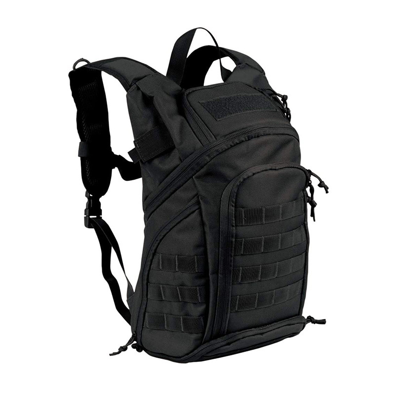 PS-TB2015 black polyester 28L Military Tactical Backpack Small Army Pack