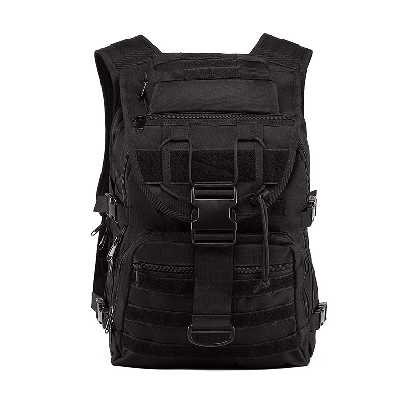 PS-TB2013 Tactical Backpack 35L Military Army 3 Day Assault Pack with Rain Cover Included