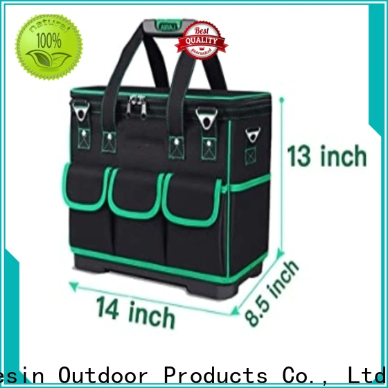 Latest heavy duty tool bag with wheels multiple pockets for carpenter