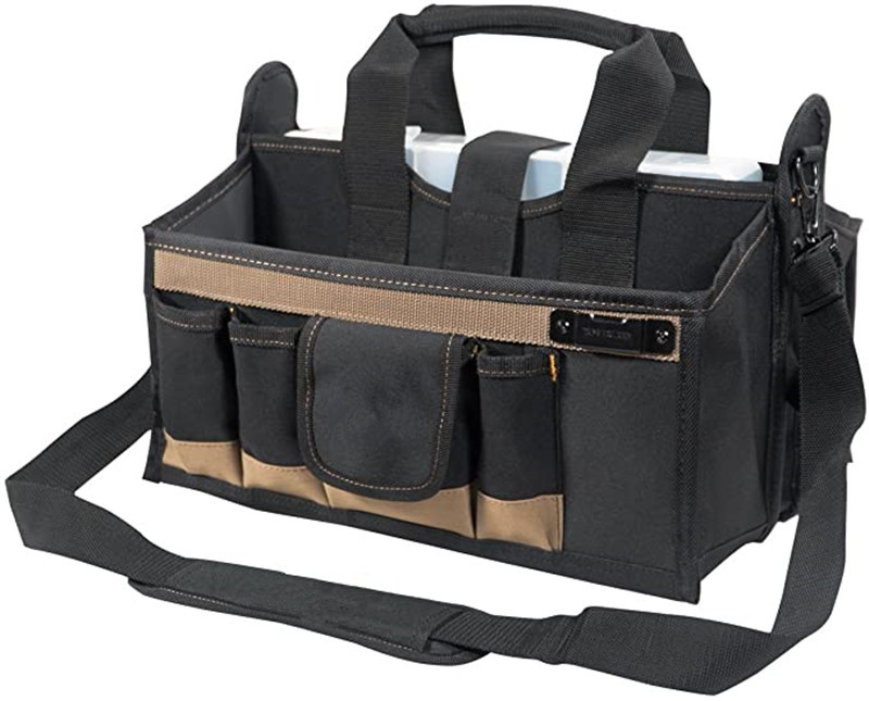LeatherCraft 1529 16-Pocket, 16-Inch Center Tray Tool Bag